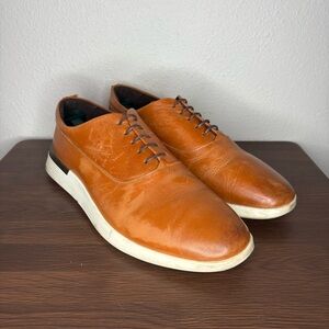 Wolf and Shepherd Crossover Longwing Oxford Shoes Mens 11 M Brown Leather Casual